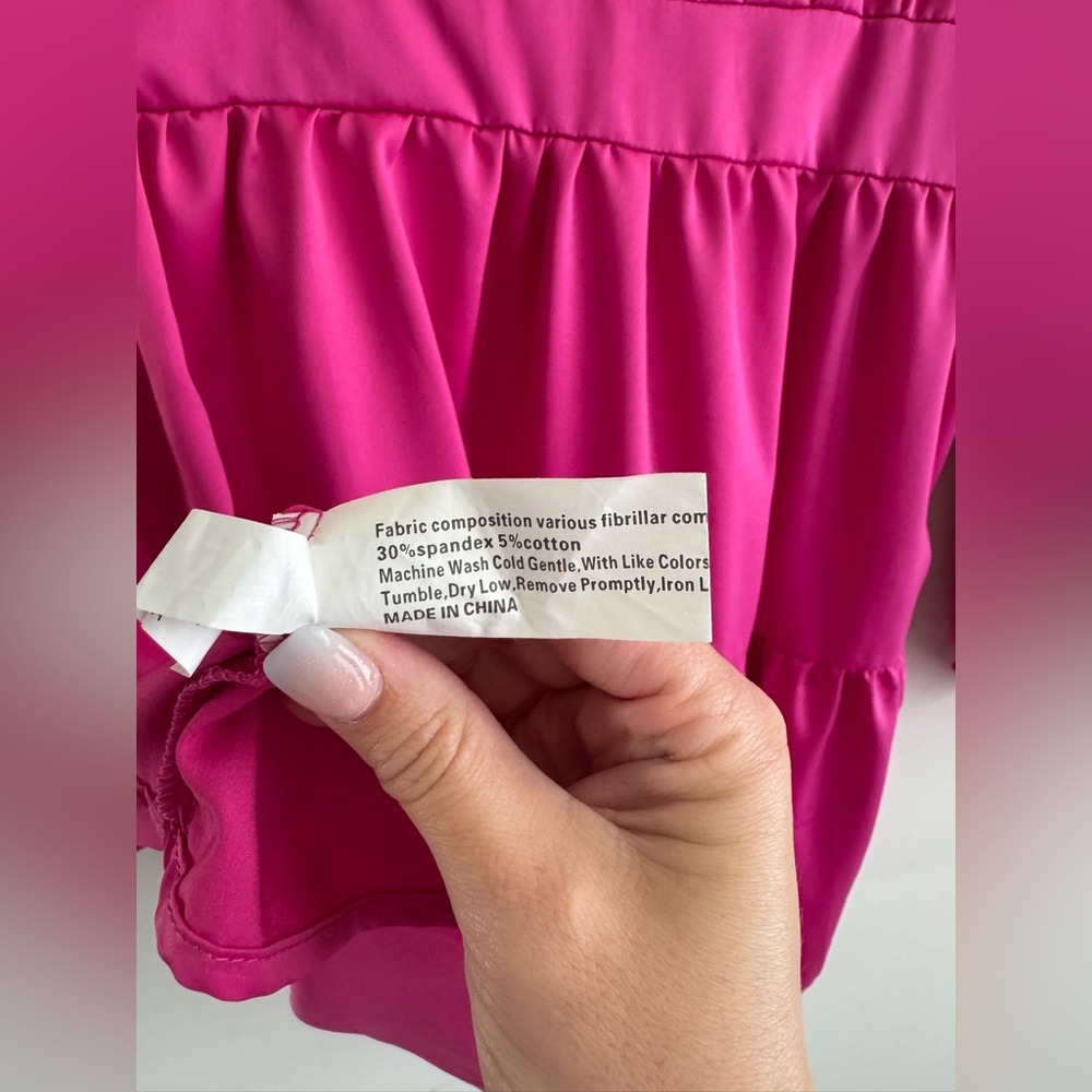 SHEIN Hot Pink Dress - Picture 6 of 7